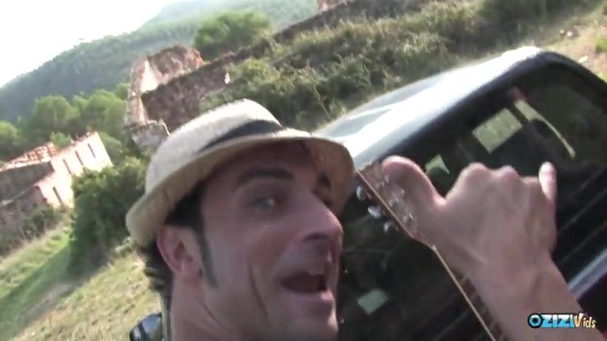 Outdoor anal sex in the back of the pickup truck can be very satisfying