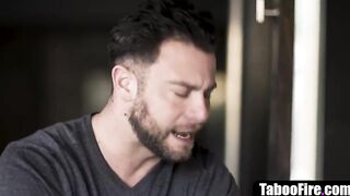 Stepaughter lets stepmother's fiance fuck her teen ass - fucked up family