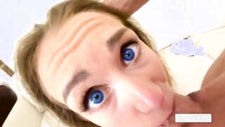 Playing with big black Dildo, pussy drilling and Ass to mouth in tight hole. Cumshot facial, amateur couple, passionate sex, anal fuck, fitness model fuck