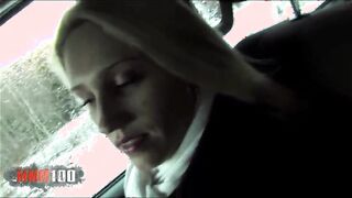 Blonde teen ass fucked by a old pervert