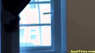 Tattooed amateur assfucked by her boyfriend