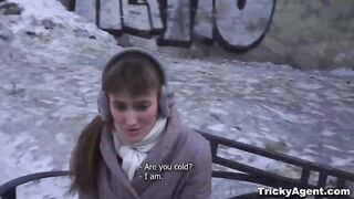 Tricky Agent - I wanted to fuck this teen cutie