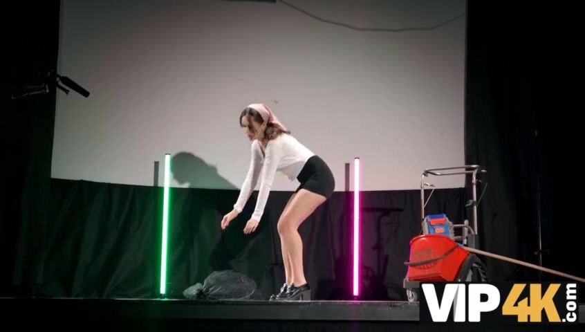 VIP4K. Stripping and giving anal to become a star. Hot sex with Una Fairy