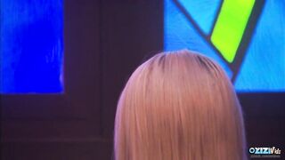 The brunette in stockings spreads her legs for anal sex and missionary with her husband