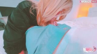 Passionate anal sex blonde