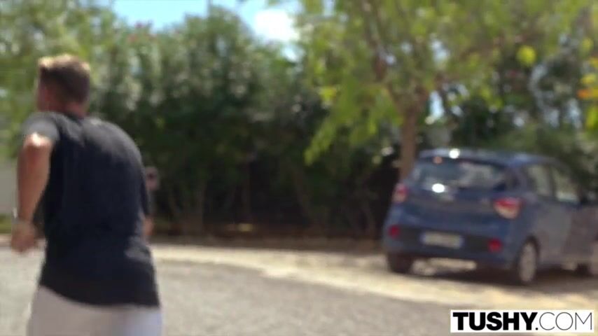 TUSHY Gorgeous brunette craves anal