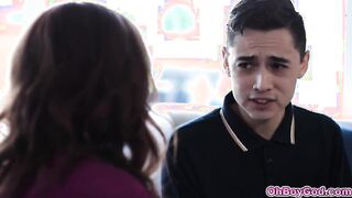 Stepson wants to try anal sex with his stepmom
