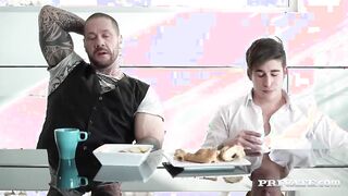 Round Ass Babe Anna Polina Gets Fucked Hard By Two Hungry Studs, And Loves It