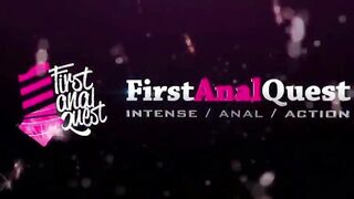 Blonde teen from Russia, Iris Kiss-Kiss, enjoys hardcore anal in a premium porn movie.