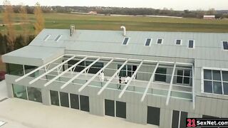 Roxy Lips is having her first anal sex with a european guy.The dude strip her naked and rims her ass.She sucks his big cock before getting ass fucked