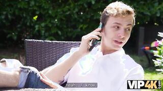 VIP4K. MILF almost came when she had THIS. Hot sex with Eva May