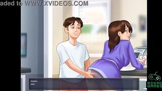2D Porn Game, SummerTime Saga ep 30 - I'm doing almost everything with the Milf, all that's missing is Sex!!!