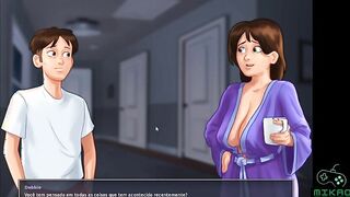 2D Porn Game, SummerTime Saga ep 30 - I'm doing almost everything with the Milf, all that's missing is Sex!!!
