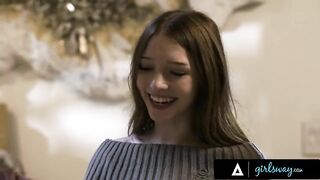Petite Brunette Has Sex With Horny MILF