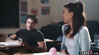 After School Encounter: Young Couple's Steamy Lesson with Their Tutor