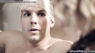 Sexy MILF Kit Mercer offers sex to stepson
