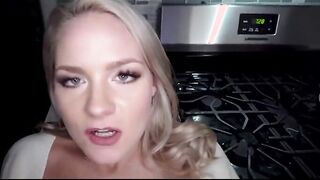 Curious Kitchen Encounter: Stepmom Lisey Sweet's Intimate Moment with Her Stepson in POV