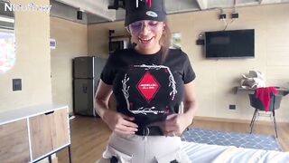 Unforgettable POV Experience: Busty Brunette Teen Takes It to the Next Level!