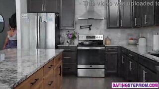 Curvy Mature Stepmom Teaches Her Stepson's Secrets to Treating Women Right