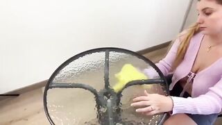 Big tits latina maid gets her ass fucked for some pesos