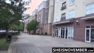 My Young Black Student Convinced Me To Fuck Her Hardcore Doggystyle For A Grade, With Her Big Boobs And Brown Areolas Flash Outdoors On Campus, Petite Black Whore Sheisnovember Have Rough Sex With Big Cock While Her Big Ass Out, By Msnovember