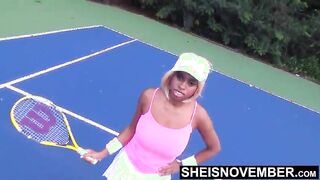 A Skinny Black Girl Fucking After Her Shaved Pussy Away Over A Sports Match, Cute Petite Whore Sheisnovember Fuck His Huge Cock BBC With Saggy Natural Tits And Hard Nipples Bouncing, Panties Down During POV Missionary By Msnovember