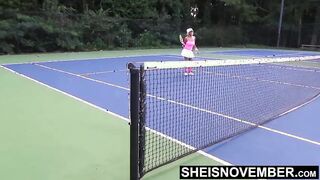 A Skinny Black Girl Fucking After Her Shaved Pussy Away Over A Sports Match, Cute Petite Whore Sheisnovember Fuck His Huge Cock BBC With Saggy Natural Tits And Hard Nipples Bouncing, Panties Down During POV Missionary By Msnovember