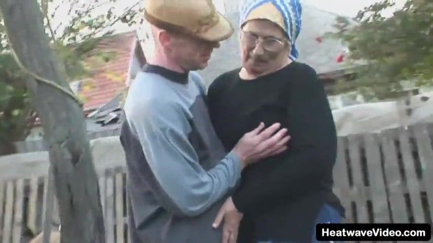 Hey My step Grandma is a Whore #21 - Jenny - This granny is a chunky woman with sagging tits and a huge fat ass, but that doesn't worry this young dick, a hole is the goal