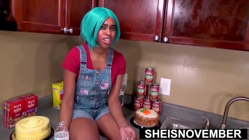 I Push Huge Dick Deep In My Whore Stepsister Tight Shaved Pussy Lips, Taboo Fucking After Clit Eating Cunnilingus, Cute Ebony Babe Sheisnovember Having Rough Doggy Style Fucked With Older Stepbrother, Large Boobs And Nipples Out By Msnovember