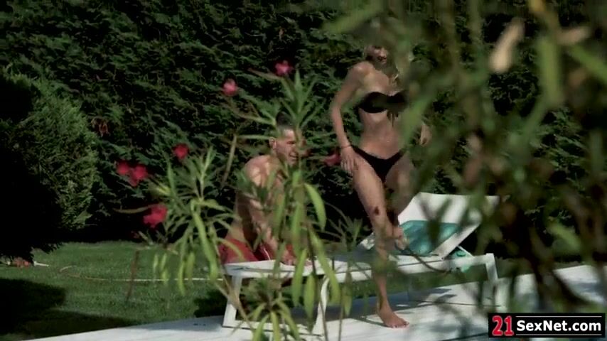 Sun-Kissed Bliss: Missy Luv's Steamy Day in the Sun with Toby