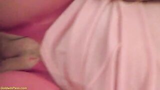 Curvy Cutie in Pantyhose Enjoys a Wild Ride with Her Boyfriend's Big Surprise!