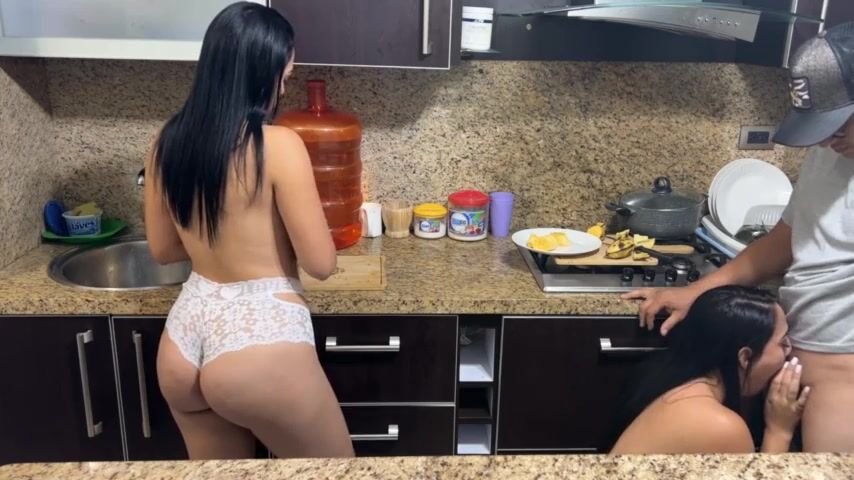 My Stepmother and my Step Aunt are the same and they both like to cook their Stepson in Bikinis