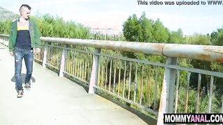 Stepmom and stepson anal sex