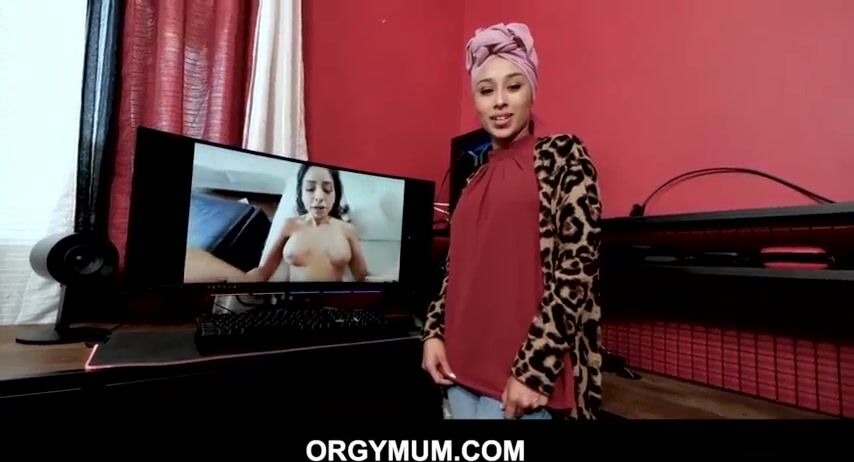 Caught in the Act: Stepmom Discovers Stepson's Secret - Starring Cali Lee