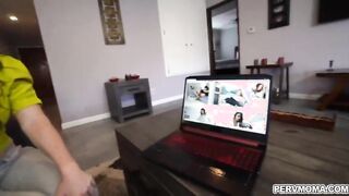 Stepmom Krissy Lynn Entices Her Stepson's Curiosity in a Private Encounter