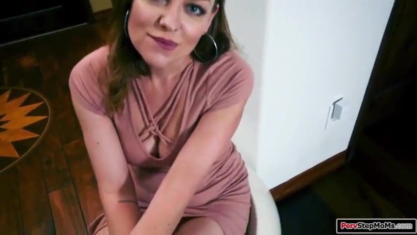 Stepson Makes a Bold Request to His Busty Stepmom for a Favor at Home!