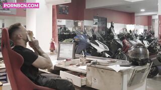 Steamy Parody: Sultry Milf Gets Hands-On with Young Mechanic - Big Boobs & Wild Adventures Await!