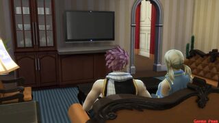 Lucy Gets Wild: Natsu's Adventure with Big Boobs and a Steamy Handjob - Anime Fantasy Unleashed!
