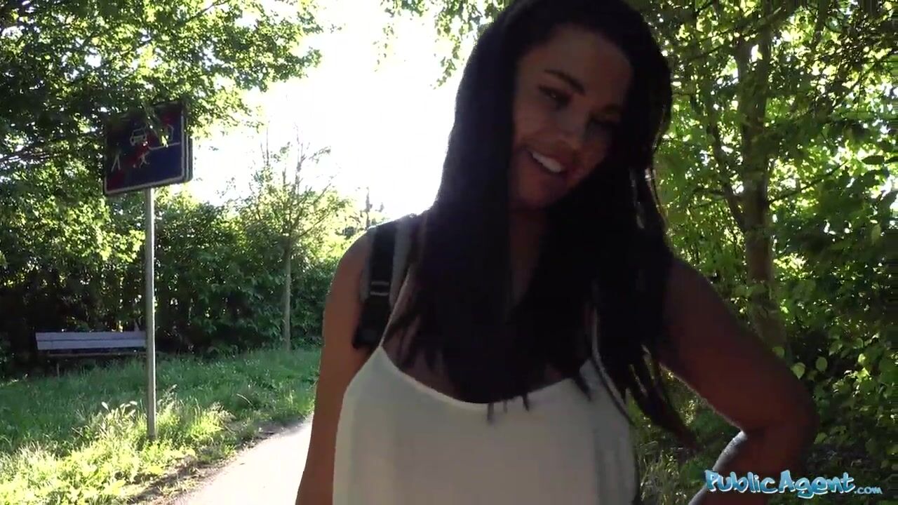 Curvy Brunette's Outdoor Encounter: A Surprising Twist After a Steamy Moment!