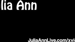 Stunning Julia Ann Delivers an Intense Experience with a Splash of Fun! Full Video & Live Show @ JuliaAnnLive.com!
