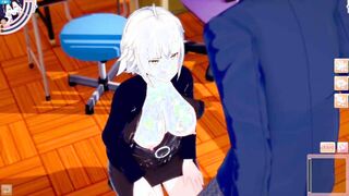 Intimate Moments with FGO's Jeanne Alter: A 3D Adventure of Pleasure and Fantasy!