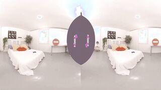 VR Adventure: Lesbian Gamer Girls Explore Passion with Strapon Fun in a Virtual Room!