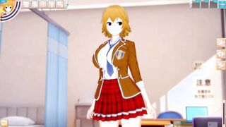[Eroge Koikatsu! ] Touhou project Sex after rubbing Mizuhashi Parsui's boobs and having him serve as a standing handjob blowjob! Big Breasts Hentai [Hentai Game Toho]