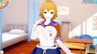 [Eroge Koikatsu! ] Touhou project Sex after rubbing Mizuhashi Parsui's boobs and having him serve as a standing handjob blowjob! Big Breasts Hentai [Hentai Game Toho]