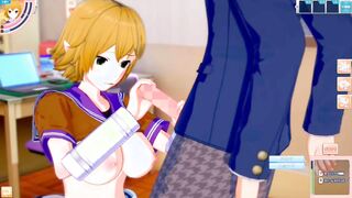 [Eroge Koikatsu! ] Touhou project Sex after rubbing Mizuhashi Parsui's boobs and having him serve as a standing handjob blowjob! Big Breasts Hentai [Hentai Game Toho]