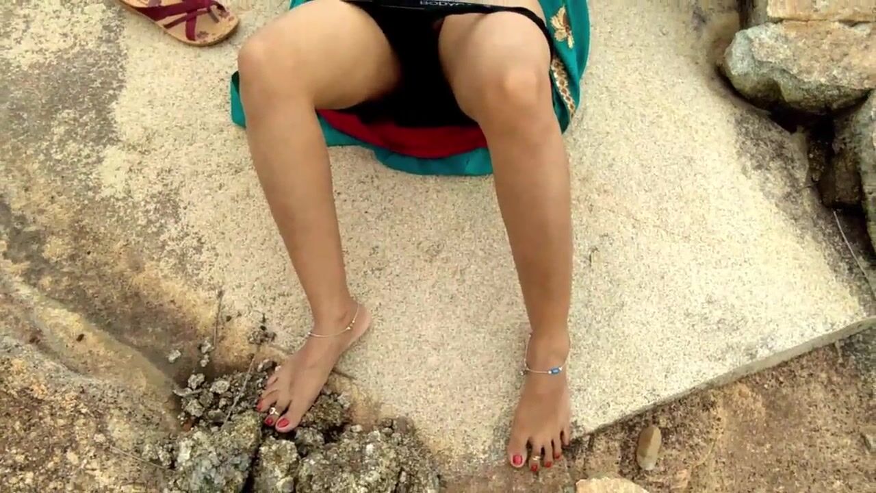 big Boobs Widow aunt got fucked by a stranger with a big dick in forest in public