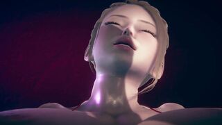 Fucking a sexy hentai girl with big giant Boobs