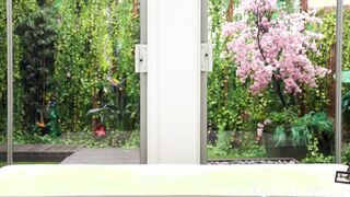 Asian babe with curves experiences her first black guy's big dick in an intense casting session.